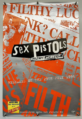Sex pistols poster original - poster,