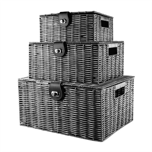 Set resin woven wicker - resin,