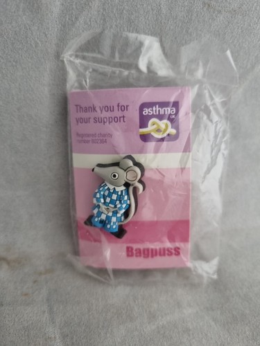 Bagpuss mouse pin badge new - bagpuss,