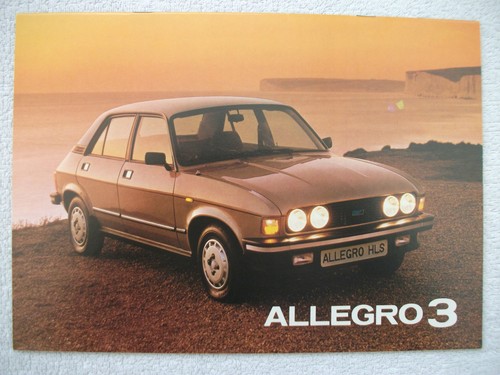 Austin allegro brochure - 3, 1981