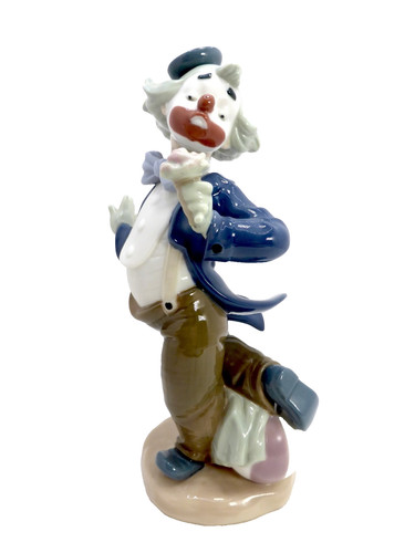 Lladro clown with a - nao, )