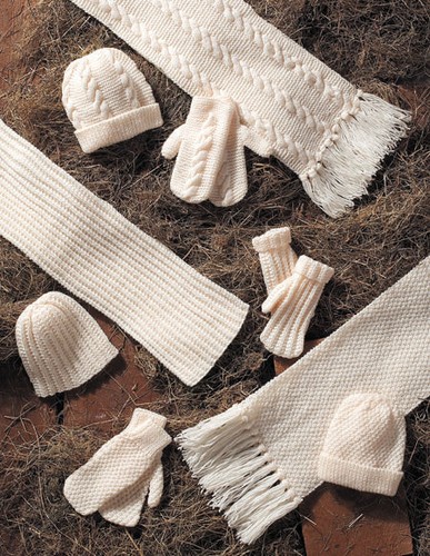 8049 stylecraft aran hats - 8049,