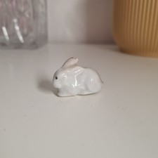 White porcelain rabbit