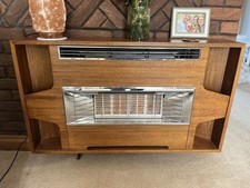 Old 1960s Gas Fire Fully Working 