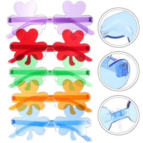 5pcs novelty eyeglasses props - 5pcs,