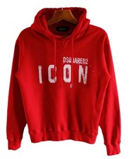DSQUARED2 ICON Hoodie Red