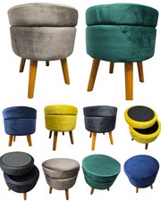Ottoman Round Storage Stool