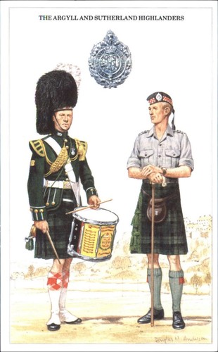 British army series postcard - army,