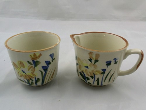 Stoneware milk jug lidded - stoneware, &