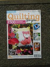 Fabrications Quilting for you Sept/October 2015 Issue 97