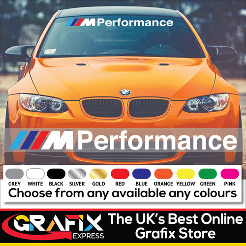 Bmw performance sticker - m,