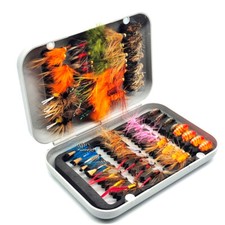 64pcs Fly Fishing Flies Kit