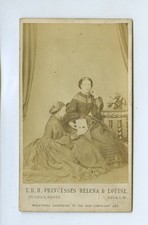 Princesses Helena & Louise CdV Photo By Jabez Hughes