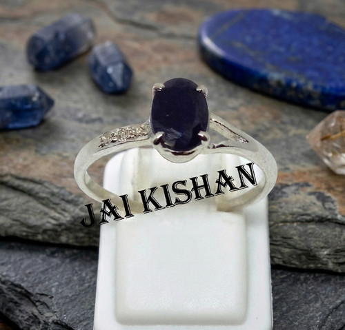 Elegant blue sapphire - sapphire, gemstone