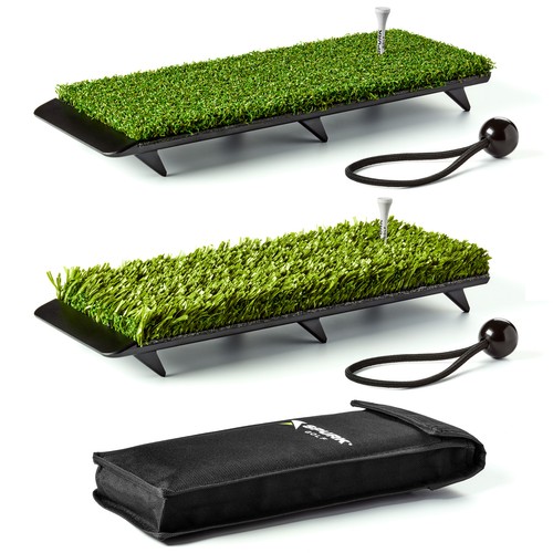 Spurk golf strike launch mat - spurk,