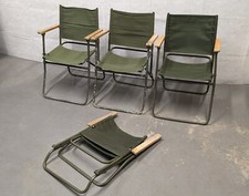 Genuine British Army - Military - MOD - Folding Canvas Chair - Land Rover