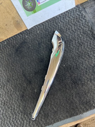 Bumper chrome trim blade front - bumper,
