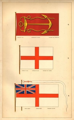 British naval flags admiralty - british,
