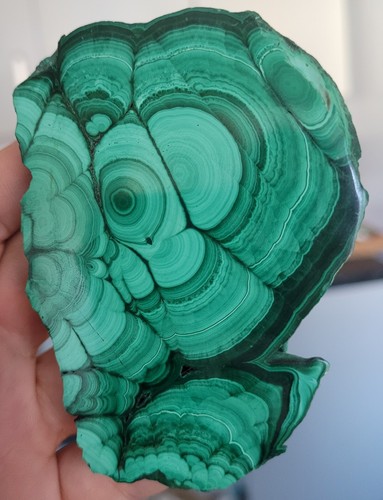 High quality malachite - high, slab
