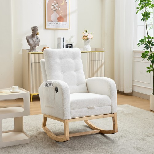 Nursing rocking chair high - rocking, chair,