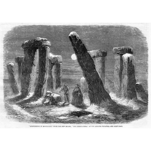 Scene from stonehenge - scene, by