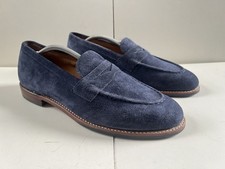 Grenson Suede Penny Loafers