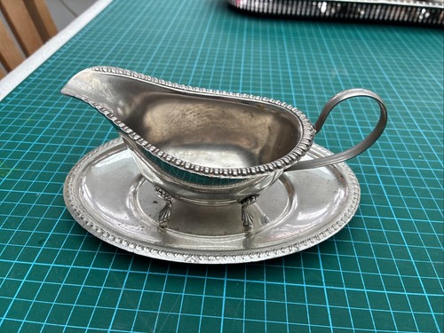 Vintage gravy boat and drip - gravy,