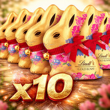 Lindt Gold Bunny Flower Milk