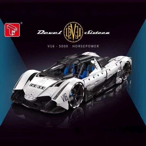 Devel sixteen hypercar 8 - hypercar, 1:8