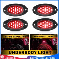 4x LED Underglow Lights Strip