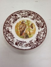 Spode Plate Porcelain Woodland