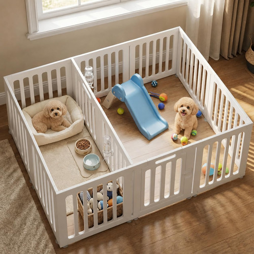 Dog playpen indoor with door - playpen,