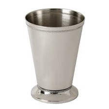4.5" tall Silver Mint Julep