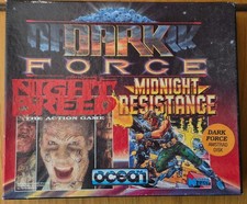 DARK FORCE-Amstrad Disk By Ocean-Night Breed & Midnight Resistance.