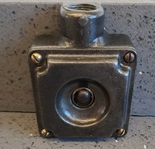 Restored Britmac Vintage Industrial Factory Light Switch Salvaged Reclaimed 