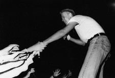 Singer Matt Goss with band