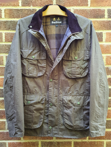 Barbour utility wax jacket - barbour,