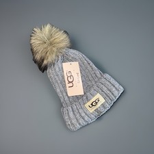 UGG Wool Knit Kids Pom Pom