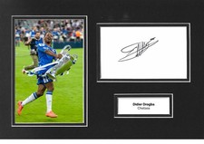 Didier Drogba Signed 12x8