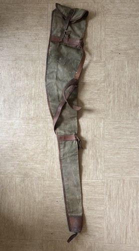 Old vintage canvass leather - old,