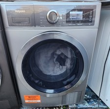 Whirlpool/Hotpoin 9kg Heat Pump condenser Tumble Dryer Silver Colour (H8D94SBUK)