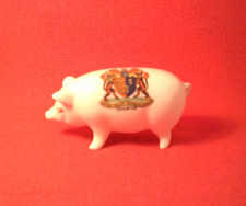 Arcadian Crested China Sussex PIG (You Can Push) CHESTER Crest