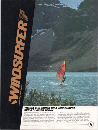 Windsurfer vintage 1982 - vintage,
