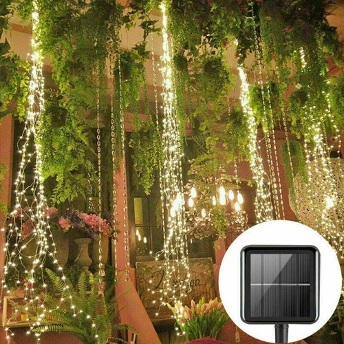 Outdoor solar waterfall fairy - outdoor,