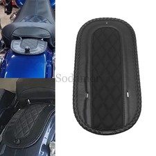 Black Leather Rear Fender Bib