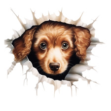 Cocker Spaniel Car Decal Dog