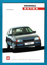 VAUXHALL ASTRA 1990 MODELS