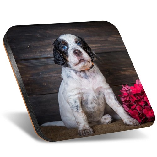 Square coaster 12cm - 1x, english