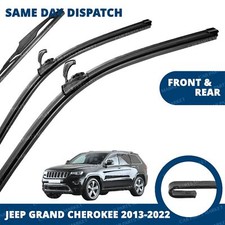 Front/Rear Windscreen 21" 21" 11" Wiper Blades for Jeep Grand Cherokee 13-19