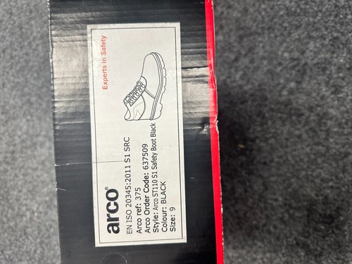 Arco safety boots - arco, size